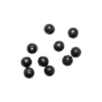 PERLE CAUCIUC ZECK 6MM RUBBER BEAD 10BUC/PAC 8MM