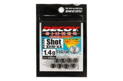 PLUMBI DECOY DS-11 SINKER TYPE SHOT 2.5GR 7BUC/PLIC