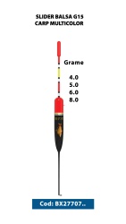 PLUTA SLIDER BALSA BFF G15 CARP MULTICOLOR 5GR