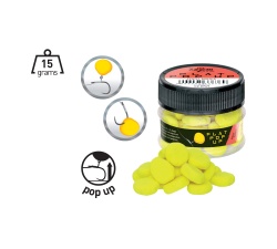 POP UP CARP ZOOM FLAT 15GR HALIBUT MAGIC
