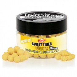 POP-UPS &DUMBELLS DYNAMITE BAITS SWEET TIGER FLURO WASHED OUT 20MM