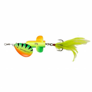 RATTLIN SPINNER DAM EFFZETT 11CM 18GR FIRE TIGER