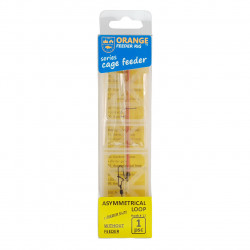 RIG FEEDER ORANGE FR0097 ASYMMETRICAL LOOP CU FEEDER GUM 10LB CARLIG NO.12
