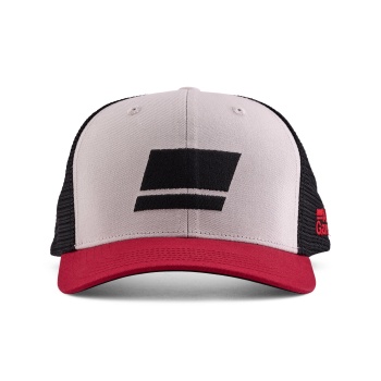 SAPCA ABU GARCIA Abu Flag Trucker Grey Red Black - Img 2