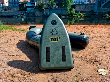 SCAUN BELLY BOAT BLACK CAT INFLATABLE SEAT - Img 4