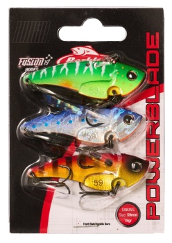 SET CICADE BERKLEY POWER BLADE 3-PACK 18G VARIED - Img 4
