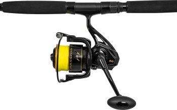 SET LANSETA BLACK CAT HARD CORE ALLROUND 2.70M 500G 2TR + MULINETA BLACK PASSION FD 80 - Img 2