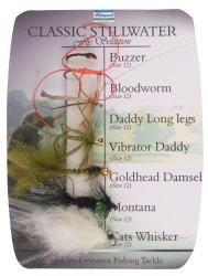 SET MUSTE SHAKESPEARE SIGMA FLY SELECTION #3 ALL ROUND STILLWATER