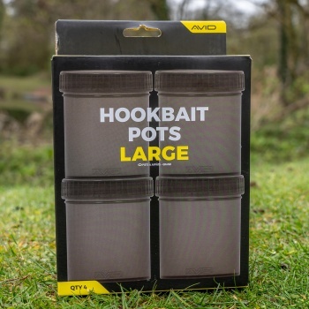 SET RECIPIENTE MOMEALA AVID CARP HOOKBAIT POTS LARGE 4BUC/SET - Img 4