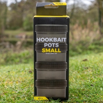 SET RECIPIENTE MOMEALA AVID CARP HOOKBAIT POTS SMALL 4BUC/SET - Img 5