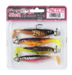 SET SHADURI BERKLEY SICK SWIMMER 9CM / 10G 4BUC PRE-RIGGED