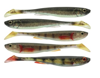 SHAD DAIWA PROREX REAL SLIM LIVE 7,5CM/COLOR SET/5BUC/PL