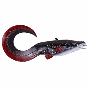 SHAD DAM EFFZETT 200MM GREY CATFISH CURL TAIL - Img 4