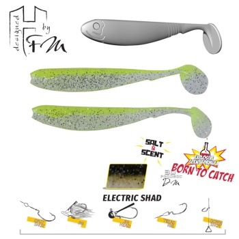 SHAD HERAKLES BENJO R 3.6 9cm Electric SHAD HERAKLES