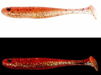 SHAD MAJOR CRAFT STABI SHAD SLIM 4 10.2cm #003 Orange Gold - Img 2