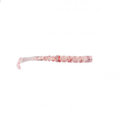 SHAD MUSTAD AJI PADDLE TAIL 5CM UV CLEAR RED GLITTER 12BUC/PL