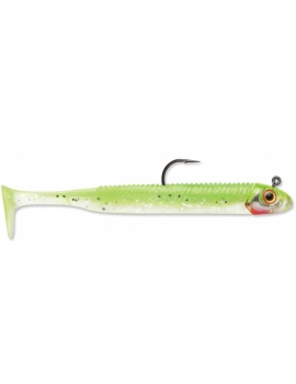 SHAD STORM 360GT SEARCHBAIT MINNOW WEEDLESS JIG 11CM 18G CHARTREUSE