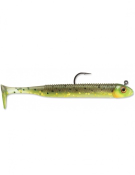 SHAD STORM 360GT SEARCHBAIT MINNOW WEEDLESS JIG 11CM 18G HOT OLIVE