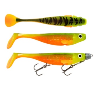 SHAD STORM R.I.P. T-BONE + MONTURA 2 ANCORE NR.2/0, CULOARE FT, 18CM, 59G