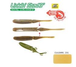SHAD TIEMCO LINKIN SHAD 4 10CM CULOARE 231NS 9BUC/PLIC