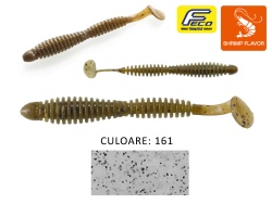 SHAD TIEMCO LOCOISM FLEXY SHAD 3.5 8.9CM CULOARE 161 WHITEFISH SP 7BUC/PLIC