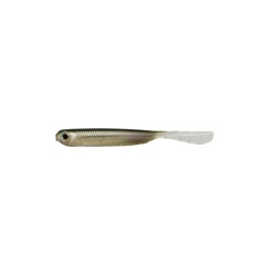 SHAD TIEMCO PDL SUPER LIVINGFISH 4 10CM CULOARE 02 PEARL SMELT 6BUC/PLIC