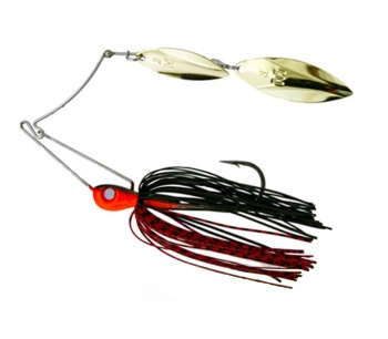 SPINNERBAIT ARM LOCK 10G / BLACK ORANGE