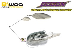 SPINNERBAIT BIWAA DOGON 3/4OZ 21GR 04 ALBURNO-SILVER BLADES