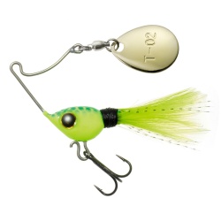 SPINNERBAIT TIEMCO NECROMANCER 6.5GR 45MM 07 LIME CHARTREUSE
