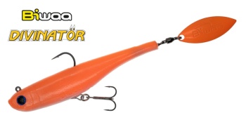 SPINNERTAIL BIWAA DIVINATOR MEDIUM 18CM 35GR 102 UV ORANGE