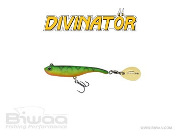 SPINNERTAIL BIWAA DIVINATOR MINI 9.5CM 9GR 12 FIRE TIGER