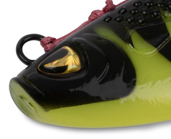 SPINNERTAIL BLACK CAT MAD FLASH SPIN TAIL 14CM SHOCK PERCH - Img 3