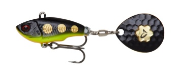 SPINNERTAIL SAVAGE GEAR FAT TAIL 5.5CM 9G SINKING BLACK MAGIC