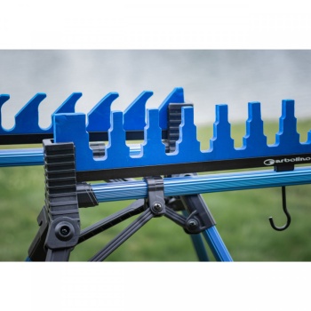 SUPORT LANSETE GARBOLINO KIT SILVER BASE 12POZITII 4 PICIOARE XXL 70-100CM - Img 7