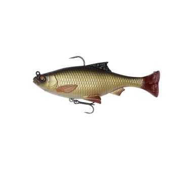 SWIMBAIT 3D PULSE TAIL ROACH 10CM / 17.5G / 2PCS RUDD - Img 2