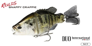 SWIMBAIT DUO REALIS SNAPY CRAPPIE 95CM 30GR CCC3028 GHOST CHART - Img 2