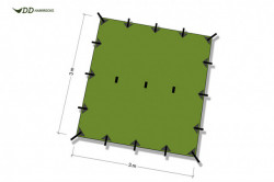 TENDA 3X3M DD HAMMOCKS PROTECTIE UV50+