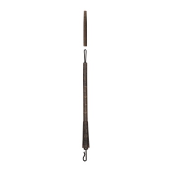 TIJA PLUMB BAG CU AGRAFA RAPIDA AVID CARP OUTLINE FLECKTONE SHORT 6CM BAG STEM 5BUC - Img 3