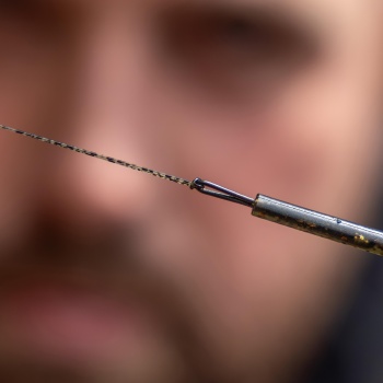 TIJA PLUMB BAG CU VARTEJ AVID CARP OUTLINE FLECKTONE SHORT 6CM BAG STEM 5BUC - Img 7