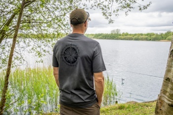 TRICOU AVID CARP BEARING TRICOU GREY - XXL - Img 6