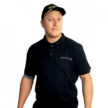 TRICOU SPORTEX POLO SHIRT BLACK L