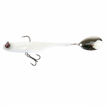 TURBO TAIL SAKURA SLASH BLADE 75MM 13.7GR 077 PEARL WHITE