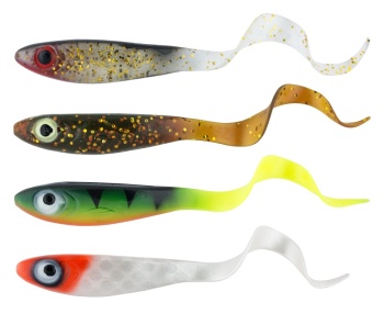 TWISTER ABU GARCIA MCPERCH CURLY MIX 8PCS - Img 2