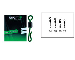 VARTEJ CU AGRAFA RAPIDA MAVER MV-R FAST CHANGE SWIVEL DUAL COLOR 10BUC/PLIC NR.18
