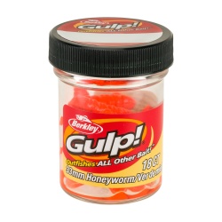 VIERMI ARTIFICIALI BERKLEY GULP HONEY WORM 33MM ORANGE
