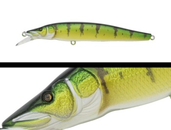 VOBLER ADUSTA JERK SPIKER 130SP 13CM 21GR 021 YELLOW PERCH
