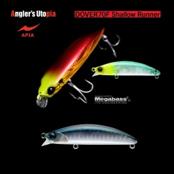 VOBLER APIA DOVER 70F SHALLOW RUNNER 70MM 8.5GR 06 SUPER NATURAL