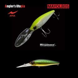 VOBLER APIA MAYOL 80S 80MM 15GR 08 GREEN GOLD IWASHI