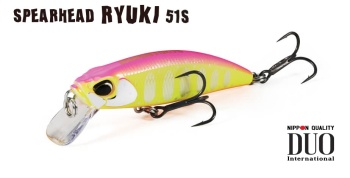VOBLER DUO SPEARHEAD RYUKI 51S 5.1CM 5.5GR ADA4055 CHART BACK YAMAME OB - Img 2