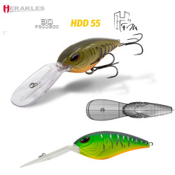 VOBLER HERAKLES HDD 55F 7.0cm 27gr Fire Tiger
